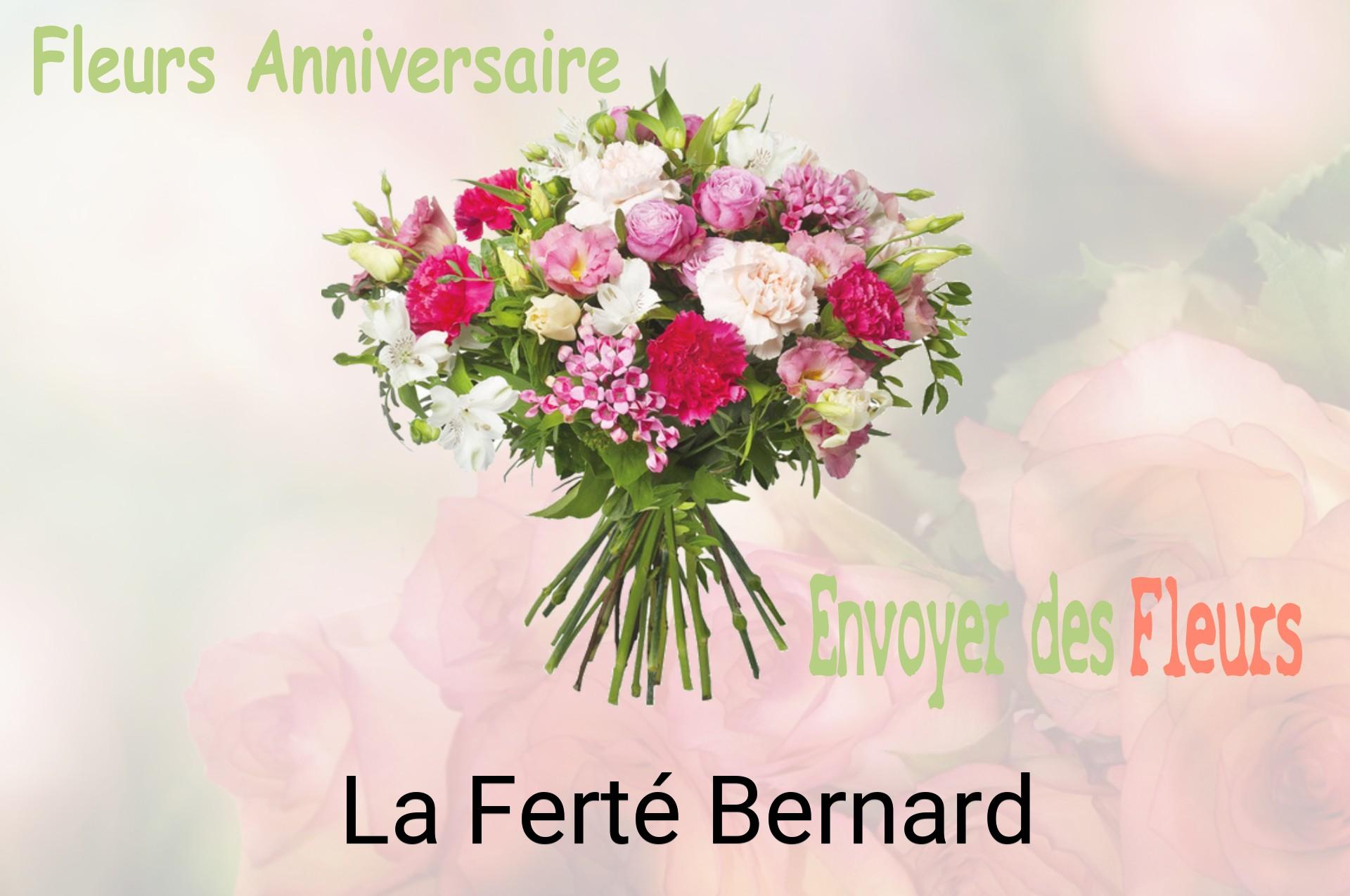 Bouquet de fleurs d’anniversaire livré à La Ferté-Bernard