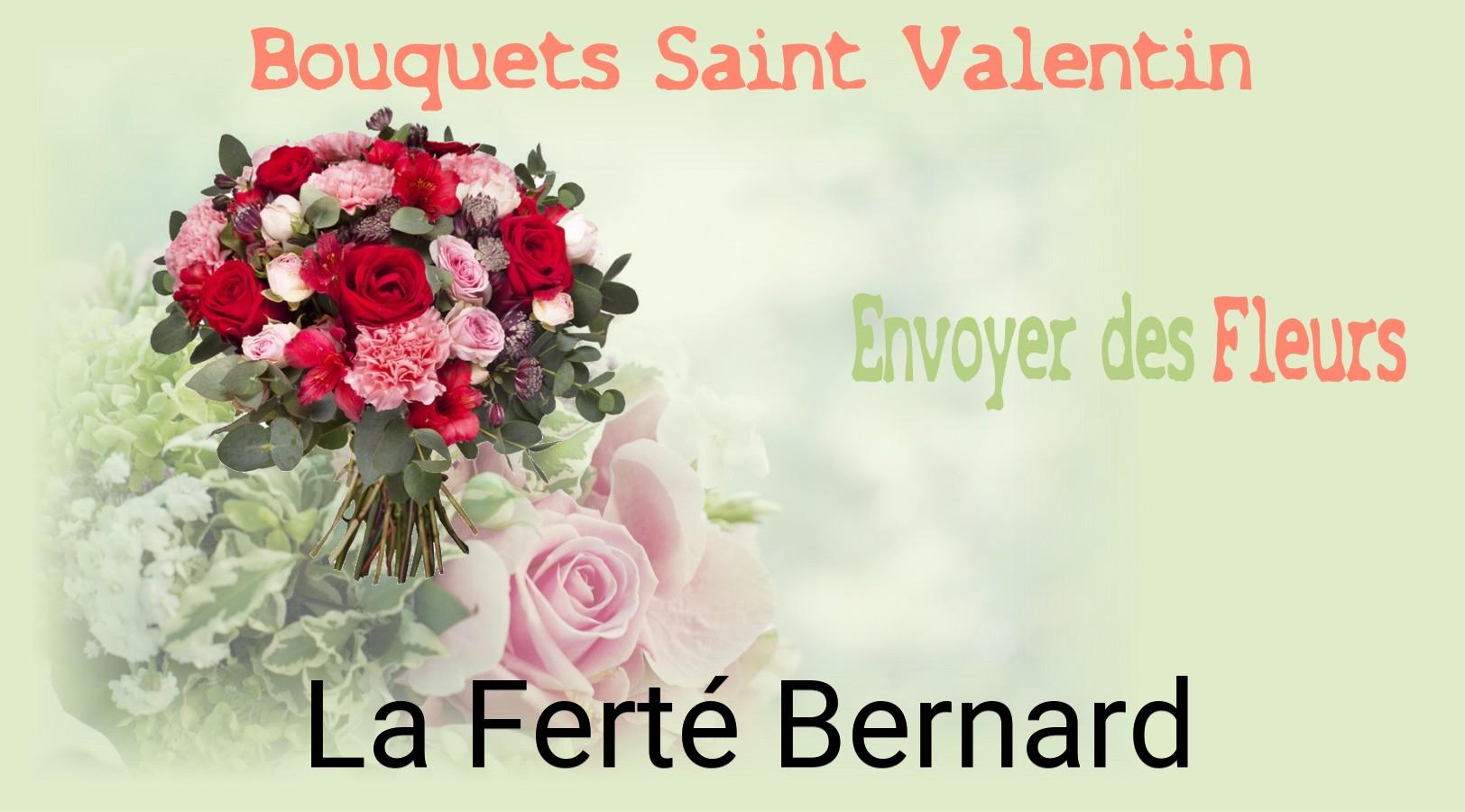 Roses de Saint-Valentin livrées à La Ferté-Bernard